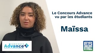 Le Concours Advance vu par les étudiants  Maïssa [upl. by Cynera57]