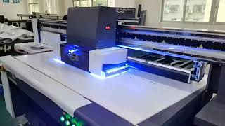 YOTTA UV Flatbed Printer With Vision Localization [upl. by The]