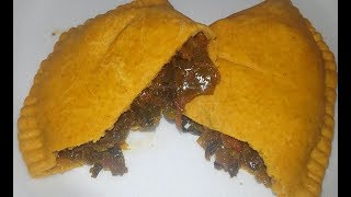 Vegan Jamaican Patties  Empanada  Dr Sebi Alkaline Food [upl. by Nomde]