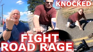 ROAD RAGE USA IDIOT VS BIKER  2021  Karen show  Public freakouts [upl. by Sterne335]