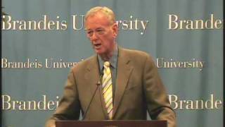 Melvin I Urofsky discusses Louis D Brandeis A Life at Brandeis University [upl. by Ayahs550]