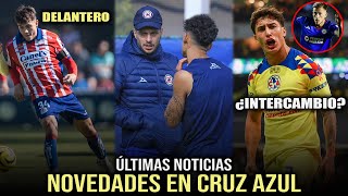 ¿Zendejas es OPCIÓN Antuna y Huescas definen su SALIDA Nuevo DELANTERO en Cruz Azul  FICHAJES [upl. by Enelear517]