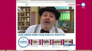 ¿Qué arroz debo usar para el risotto en Cocineros Argentinos [upl. by Zoie]