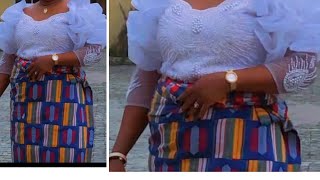 How To Cut Igbo Blouse [upl. by Aicined]