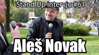 Aleš Novak  Standup intervju 61 [upl. by Eelyah]