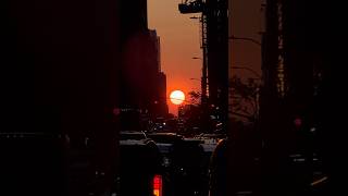 Manhattanhenge 🌇 [upl. by Apollo529]