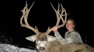 230quot Giant Mule Deer Hunt in Utah  Stephanie Durfee  MossBack [upl. by Tiffanie]