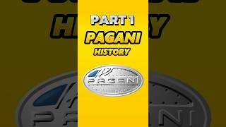 Pagani  History Of Pagani  World First Carbon Fibre Car 🔥 PART 1  car chasingwheels [upl. by Eerrehs]