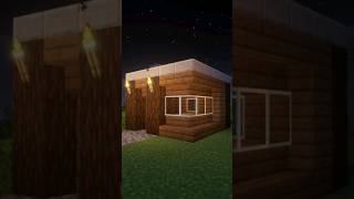 Small Starter House Minecraft shorts [upl. by Araec]