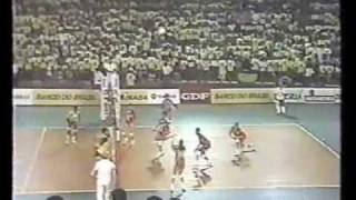 Peru vs Brasil  Clasificatorio Grand Prix de voley 1993 Brasilia [upl. by Aneehsat879]