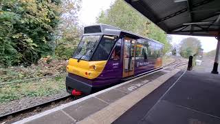 West Midlands Railway Class 139 Parry People Mover Departing Stourbridge Junction Station [upl. by Eceinhoj]