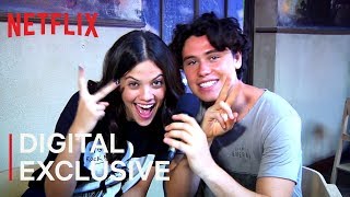 Ariel Mortman and Finn Roberts Interview  Greenhouse Academy  Netflix [upl. by Nytsrik]