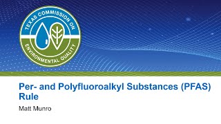 08 Per and Polyfluoroalkyl Substances PFAS Rule [upl. by Philips]