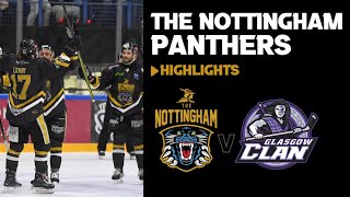 Nottingham Panthers v Glasgow Clan  010424  Elite League [upl. by Ardnikal]