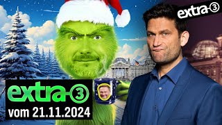 Der Grinch der die Ampel stahl Wahlkampf auf dem Weihnachtsmarkt  extra 3 vom 21112024 · Teil 1 [upl. by Diandre]