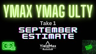 YieldMax Fund of Funds YMAX YMAG amp ULTY September 2024 Distribution Estimate before the Estimate [upl. by Ydnik750]