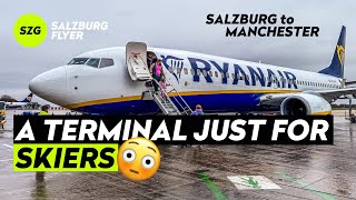 TRIP REPORT  Salzburg to Manchester  Ryanair Boeing 737800 [upl. by Cocke]