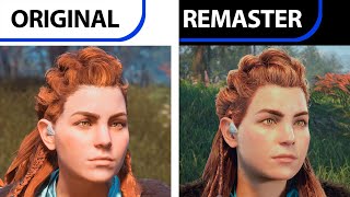 Horizon Zero Dawn Remastered VS Original  Final Graphics Comparison  Analista de Bits [upl. by Oicnedurp119]