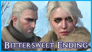 Witcher 3 ► CIRI IS EMPRESS amp Leaves Geralt  BittersweetSad Ending [upl. by Nwahsid]