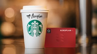 Aeroplan New partnership with Starbucks [upl. by Narat921]