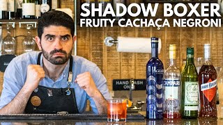 I made a Negroni Cachaça Cocktail called The Shadow Boxer [upl. by Nyladnewg]