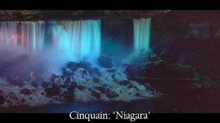 Cinquain quotNiagaraquot by Adelaide Crapsey [upl. by Euqina]