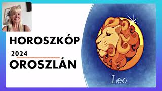 Horoszkóp 2024 OROSZLÁN  Szerelem párkapcsolat horoszkóp az Oroszlán jegyűek számára 2024 évre [upl. by Inaffets195]