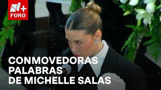 Michelle Salas bisnieta de Silvia Pinal rinde homenaje a Silvia Pinal  Las Noticias [upl. by Nylodnewg]