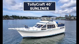 TollyCraft 40 Sundeck Motoryacht [upl. by Adnilam]