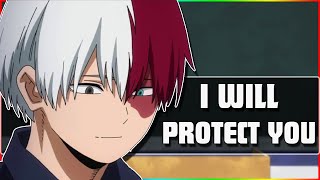 ASMR Shoto Todoroki x Abused Listener Comfort Audio Roleplay My Hero Academia [upl. by Nehgem]