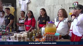 Se realiza expo Chiapas origen  mercadito de tradiciones en el congreso del estado  NOTITRECE [upl. by Eneloc455]