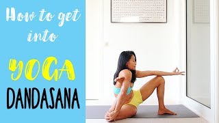 How to get into  Yoga Dandasana [upl. by Justicz]