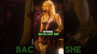 Courtney Love FACED THIS Unbelievable BACKLASH shorts musichistory musicshorts [upl. by Tammara393]