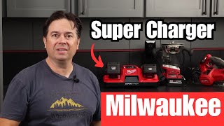 Milwaukee Super Charger M18 Battery Charger w New FORGE Batteries [upl. by Warfeld587]