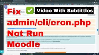 adminclicronphp moodle fix Xampp  Laragon Local server windows [upl. by Opiak]