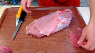 Recette Boucherie Charcuterie  Démontage et épluchage dun Paleron de Bœuf [upl. by Hermon]