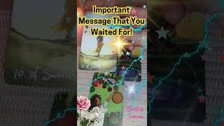 Important Message That You Waited for🎀🎁 Timeless Reading🎀🎁 onlinetarotcards tarot [upl. by Harol]