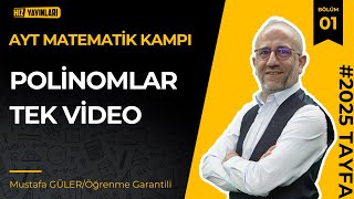 Polinomlar Konu Anlatımı  Tek Video  Pdf öğrenmegarantili [upl. by Rider970]