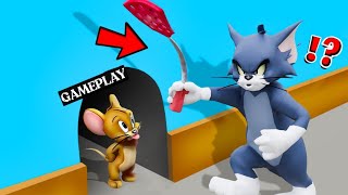 TOM TRIED TO CATCH JERRY IN RATTY CATTY GAME [upl. by Tirma644]