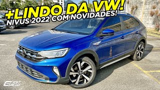 VOLKSWAGEN NIVUS HIGHLINE 10 TSI AZUL BISCAY 2022 COM NOVO SISTEMA DE AR CONDICIONADO E  SEGURO [upl. by Spratt]