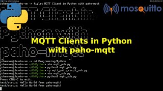 MQTT Clients in Python with the pahomqtt module [upl. by Efal938]