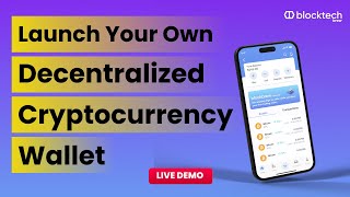 Create your own NonCustodial Wallet  Decentralized Cryptocurrency Wallet Development Live Demo [upl. by Yrgoerg745]