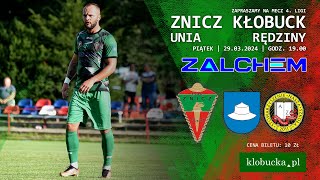 20240329  Znicz Kłobuck  Unia Rędziny  4 liga  cały mecz [upl. by Babby950]