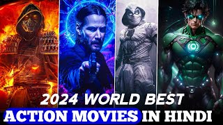 Top 5 NonStop ACTION Movies On Netflix Prime Video  2024 Hollywood Action Movies in Hindi Dubbed [upl. by Enale144]