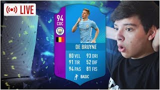 🔴COMPLETIAMO KEVIN DE BRUYNE SBC  FIFA 18 [upl. by Bria]