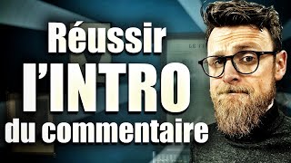 BAC Commentaire de Texte 13  lINTRODUCTION [upl. by Aihtnys578]