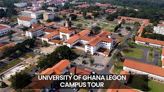 UNIVERSITY OF GHANA LEGON Campus Tour 2022  Accra  Most Premium University in Ghana [upl. by Anil]