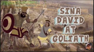 Si David At Goliath  Bible Story  Kabanata 28 1 Samuel 171257  Kwentong Bibliya  Parabula [upl. by Lenod]