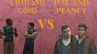 Bully ae  Chad and Gord VS Hal and Peanut [upl. by Eselehs]