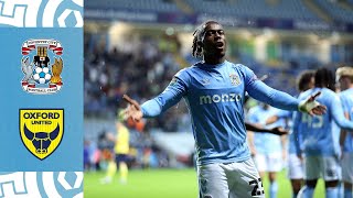 Coventry City v Oxford United  Carabao Cup 🏆  Match Highlights 🎞️ [upl. by Kentiga]